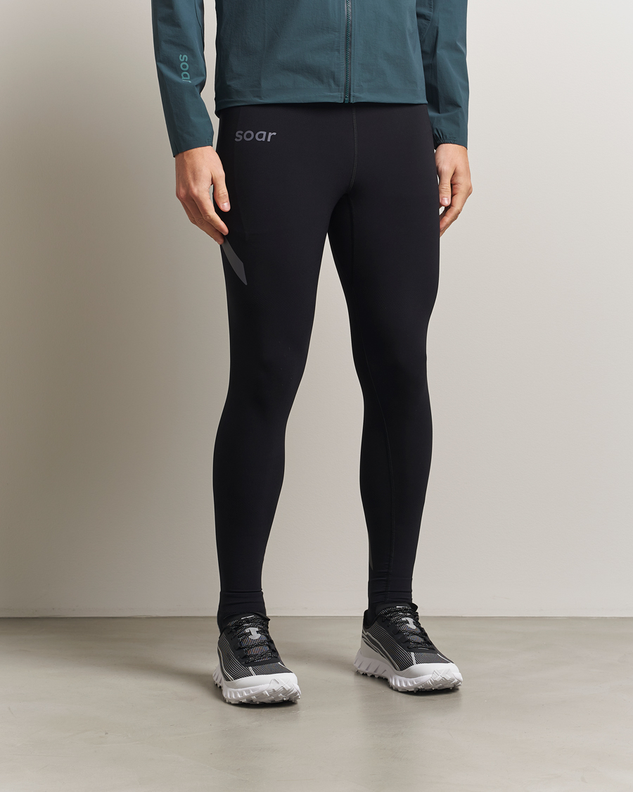 Homme | Pantalons | SOAR Running | Session Tight Black