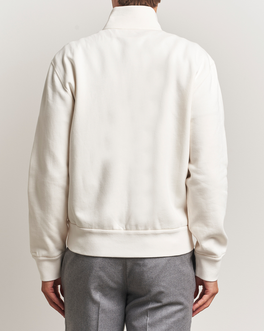 Homme | Pulls Et Tricots | Ralph Lauren Purple Label | Full Zip Cotton Felpa Cream