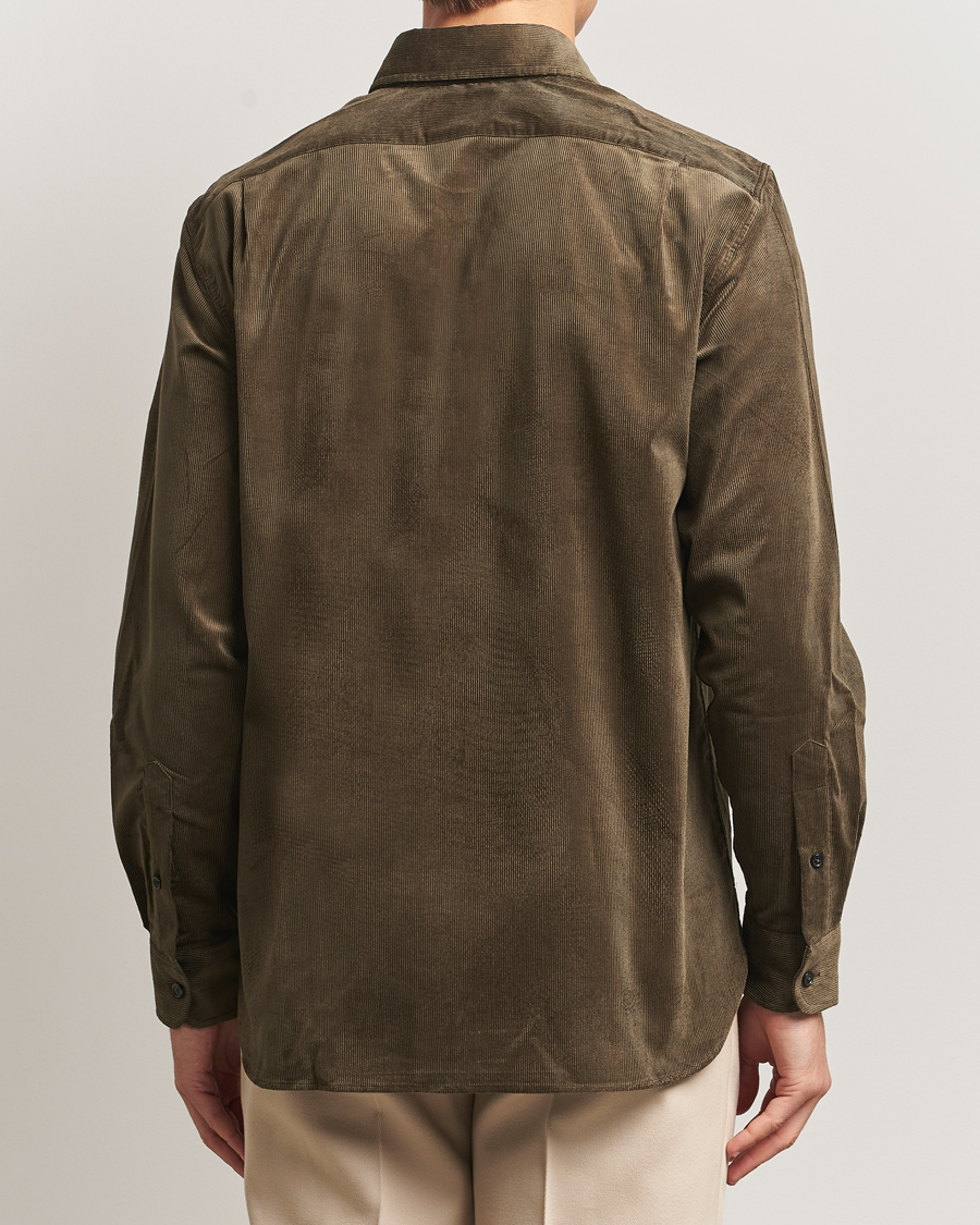 Homme | Chemises | Ralph Lauren Purple Label | Corduroy Overshirt Loden