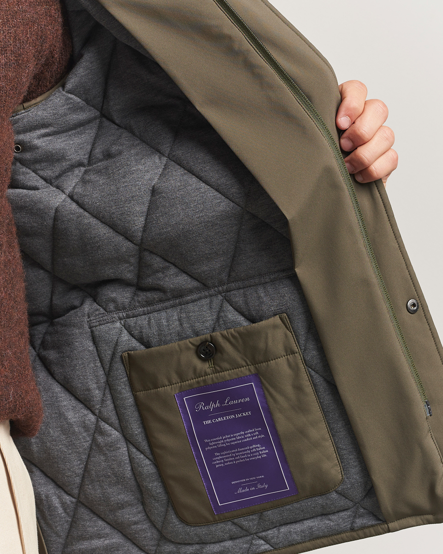 Homme | Manteaux Et Vestes | Ralph Lauren Purple Label | Carleton Jacket Olive