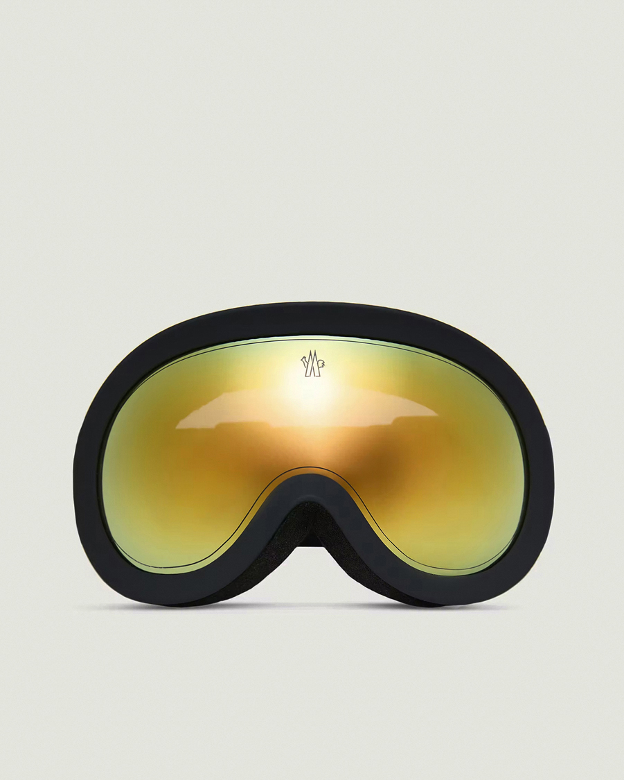 Homme | Lunettes De Soleil | Moncler Lunettes | 0ME8018 Ski Goggles Black/Gold