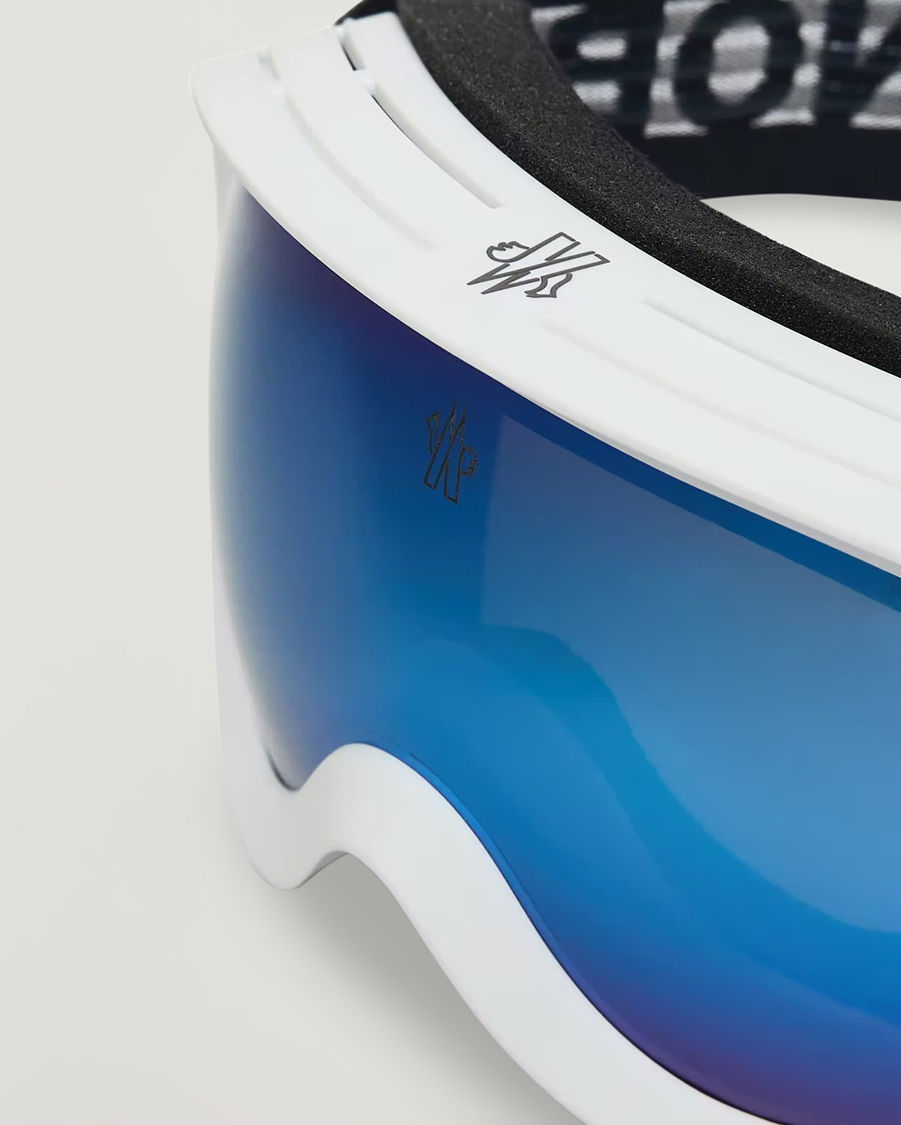 Homme | Lunettes De Soleil | Moncler Lunettes | Snowray Ski Goggles White/Blue