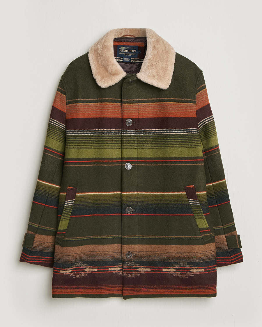 Homme | Manteaux Et Vestes | Pendleton | Dayton Coat Tumalo Olive