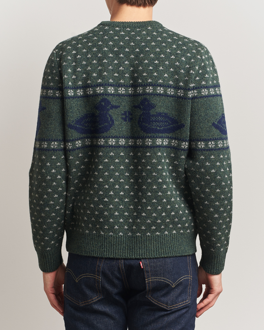 Homme | Pulls Et Tricots | Pendleton | Wool Duck Sweater Green
