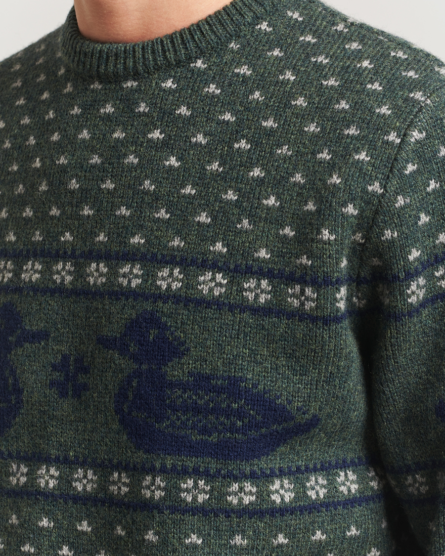 Homme | Pulls Et Tricots | Pendleton | Wool Duck Sweater Green