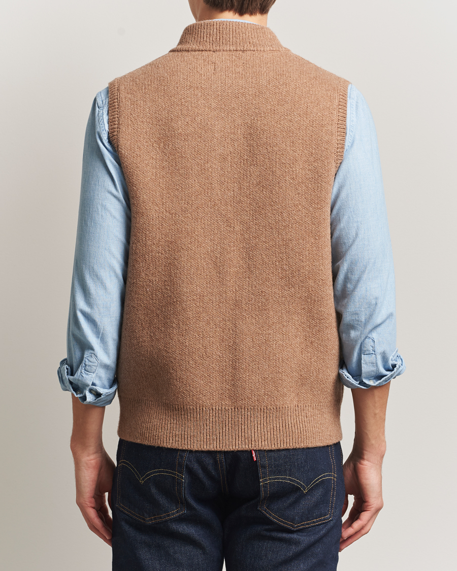 Homme | Pulls Et Tricots | Pendleton | Wool Sweater Vest Tan