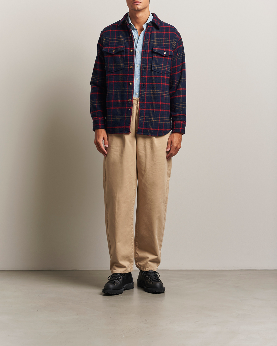 Homme | Chemises | Pendleton | Big Pocket Shirt Blue Check