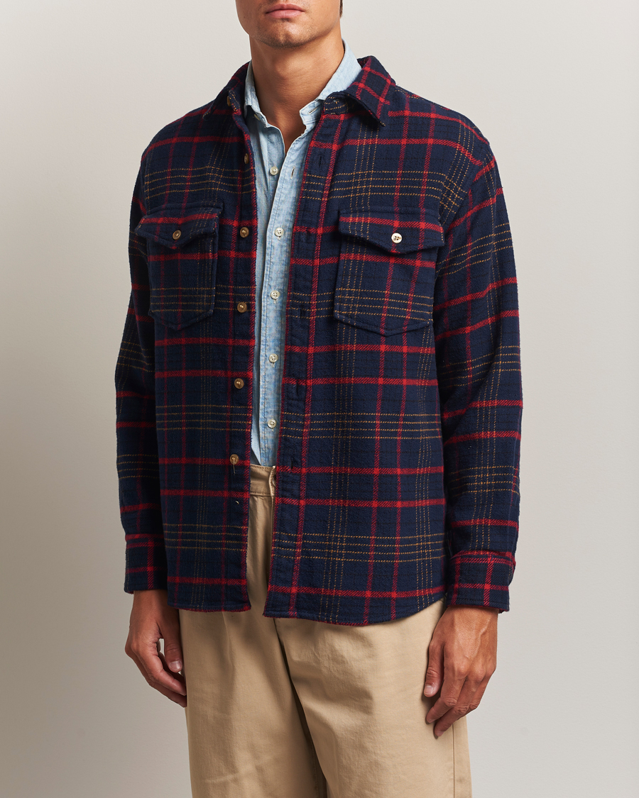 Homme | Chemises | Pendleton | Big Pocket Shirt Blue Check