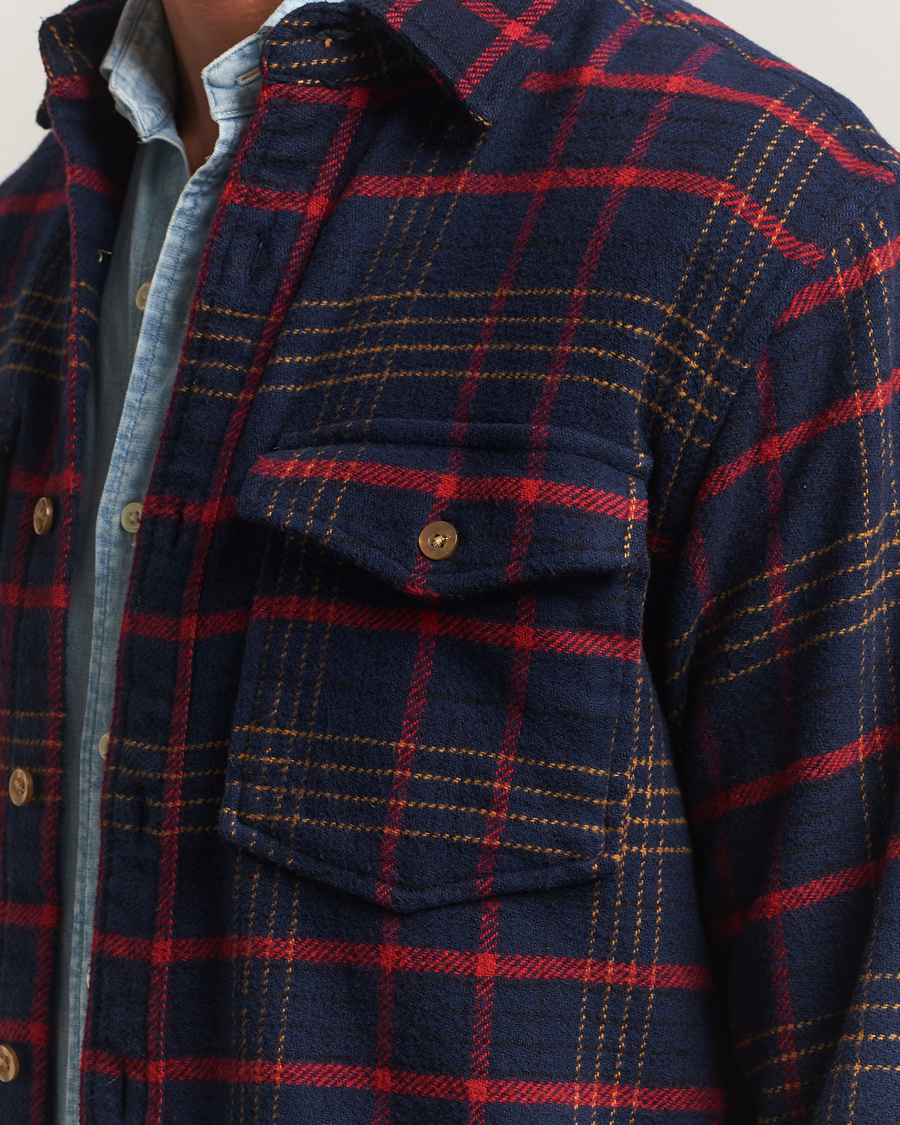 Homme | Chemises | Pendleton | Big Pocket Shirt Blue Check