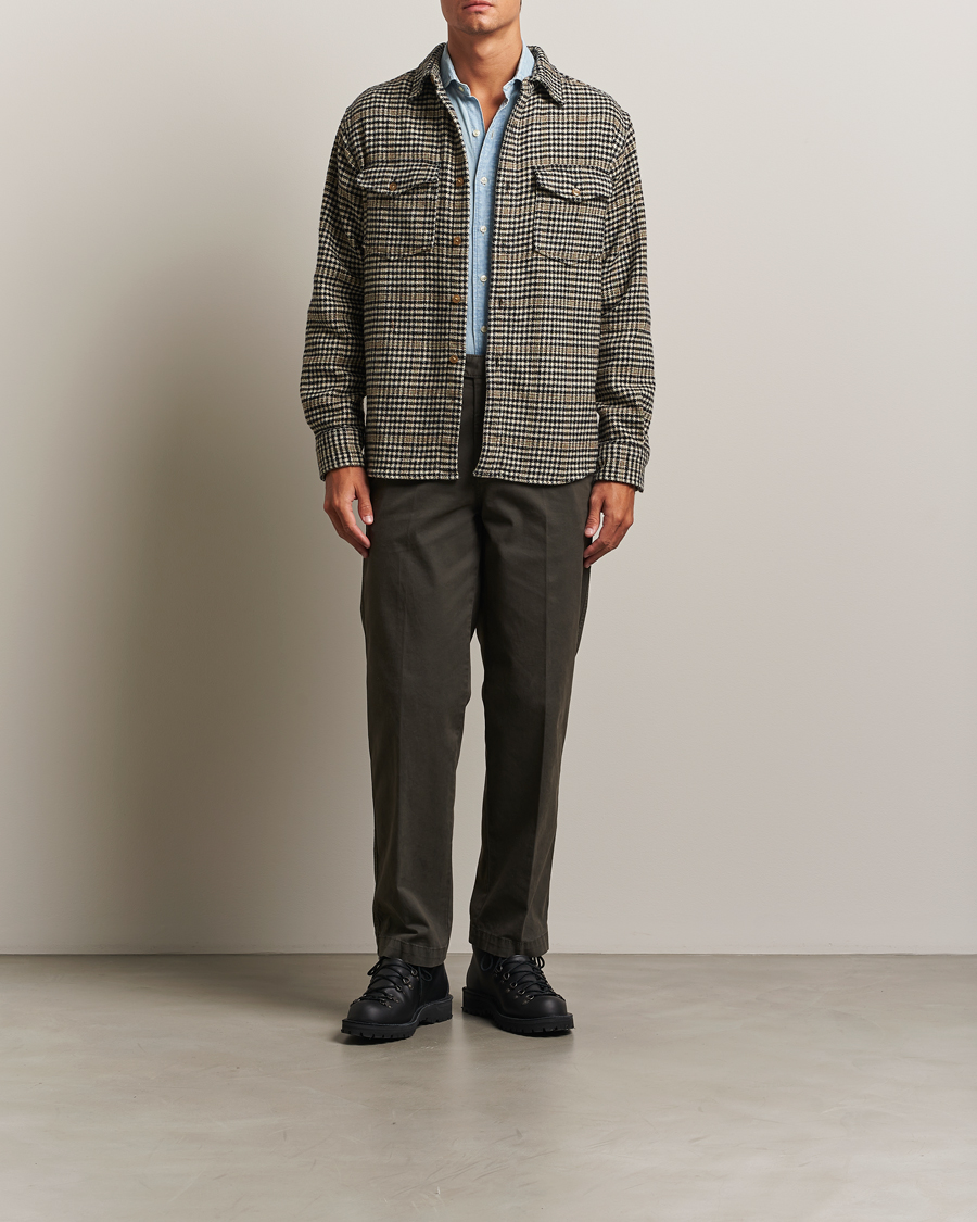 Homme | Chemises | Pendleton | Big Pocket Shirt White Check