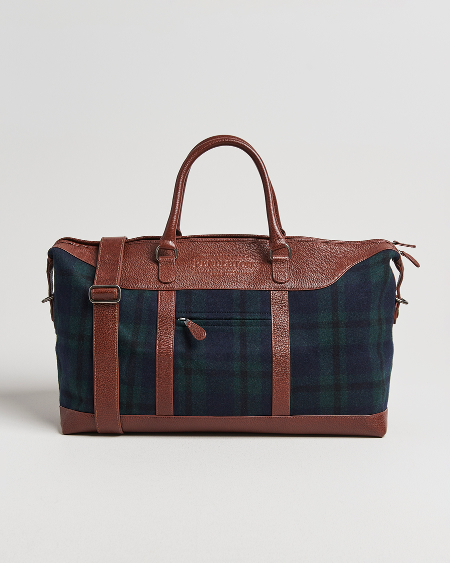 Homme | Pendleton Wool Weekend Bag Blackwatch Tartan | Pendleton | Wool Weekend Bag Blackwatch Tartan