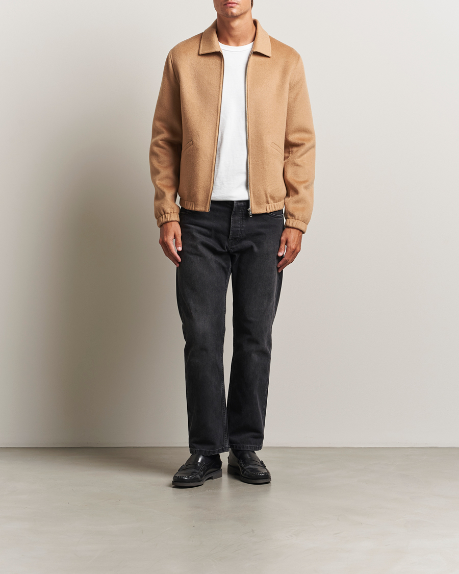 Homme | Manteaux Et Vestes | Filippa K | Doublé Wool Coach Jacket Dark Camel