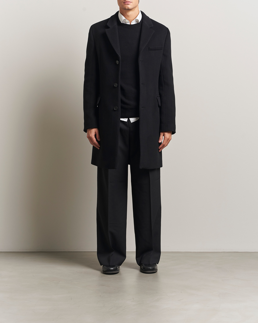 Homme | Manteaux Et Vestes | Filippa K | William Wool Coat Black