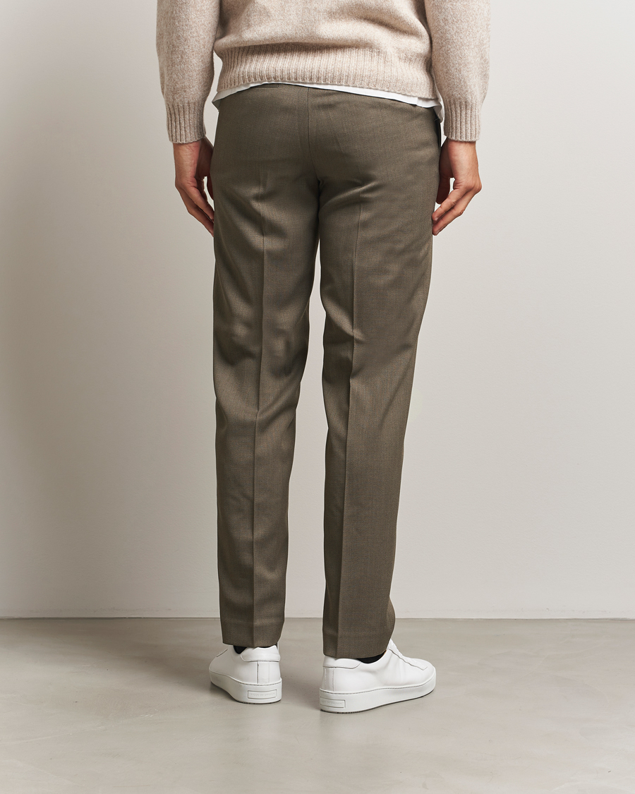 Homme | Pantalons | Filippa K | Troy Tailored Drawstring Trousers Driftwood
