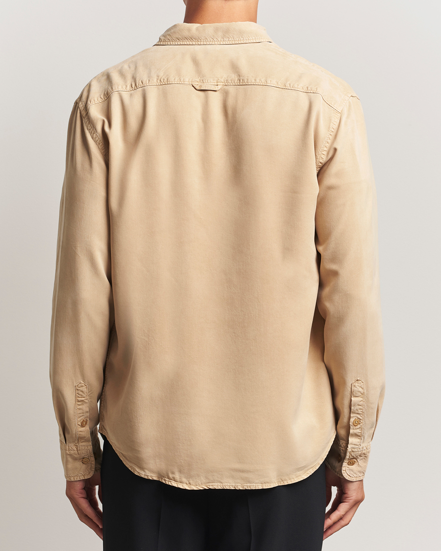 Homme | Chemises | Filippa K | Zachary Lyocell Shirt Latte Beige