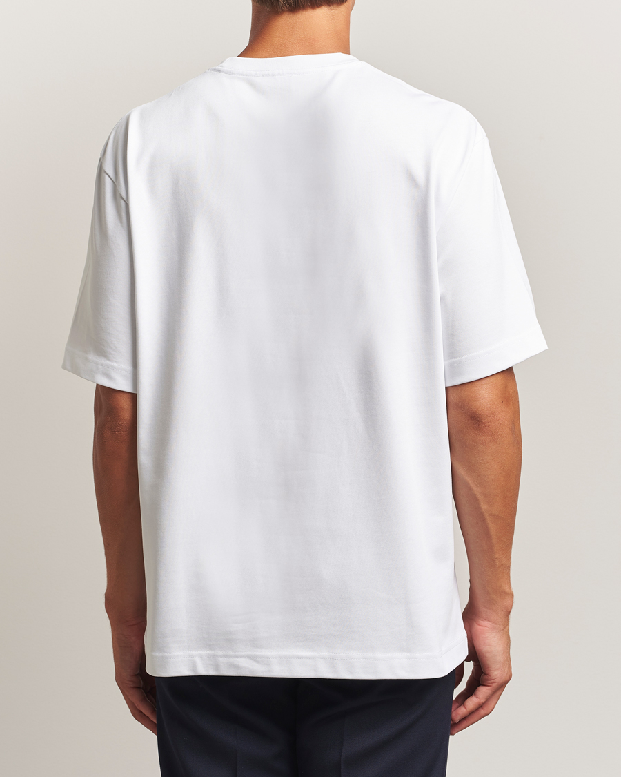 Homme | T-shirts | Filippa K | Heavy Cotton Crew Neck T-Shirt White