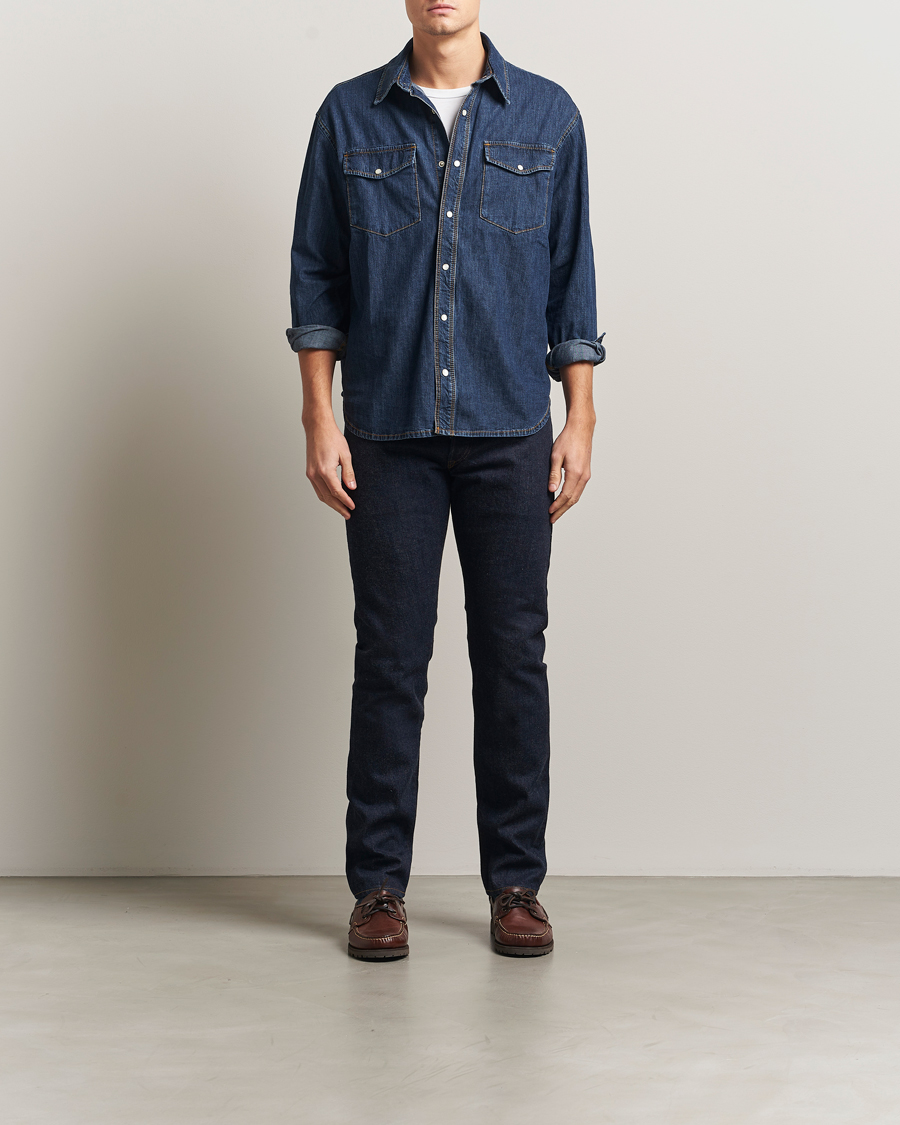 Homme | Jeans | RRL | Slim Fit 5-Pocket Denim Rinse