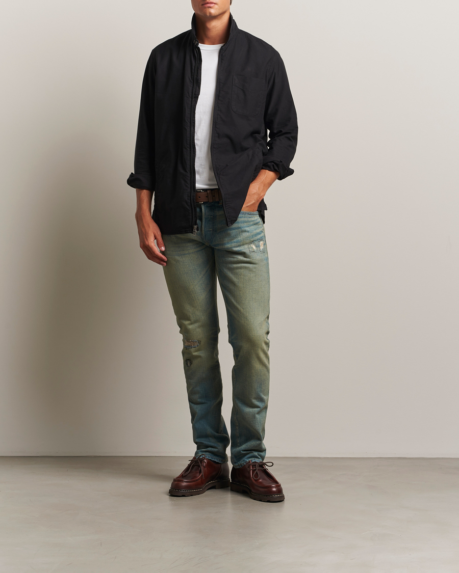 Homme | Pantalons | RRL | Slim Fit 5-Pocket Denim Ridgway Wash