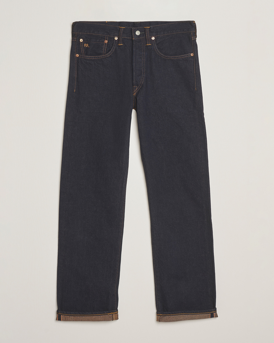 Homme | Jeans | RRL | Straight Leg 5-Pocket Denim Once Washed