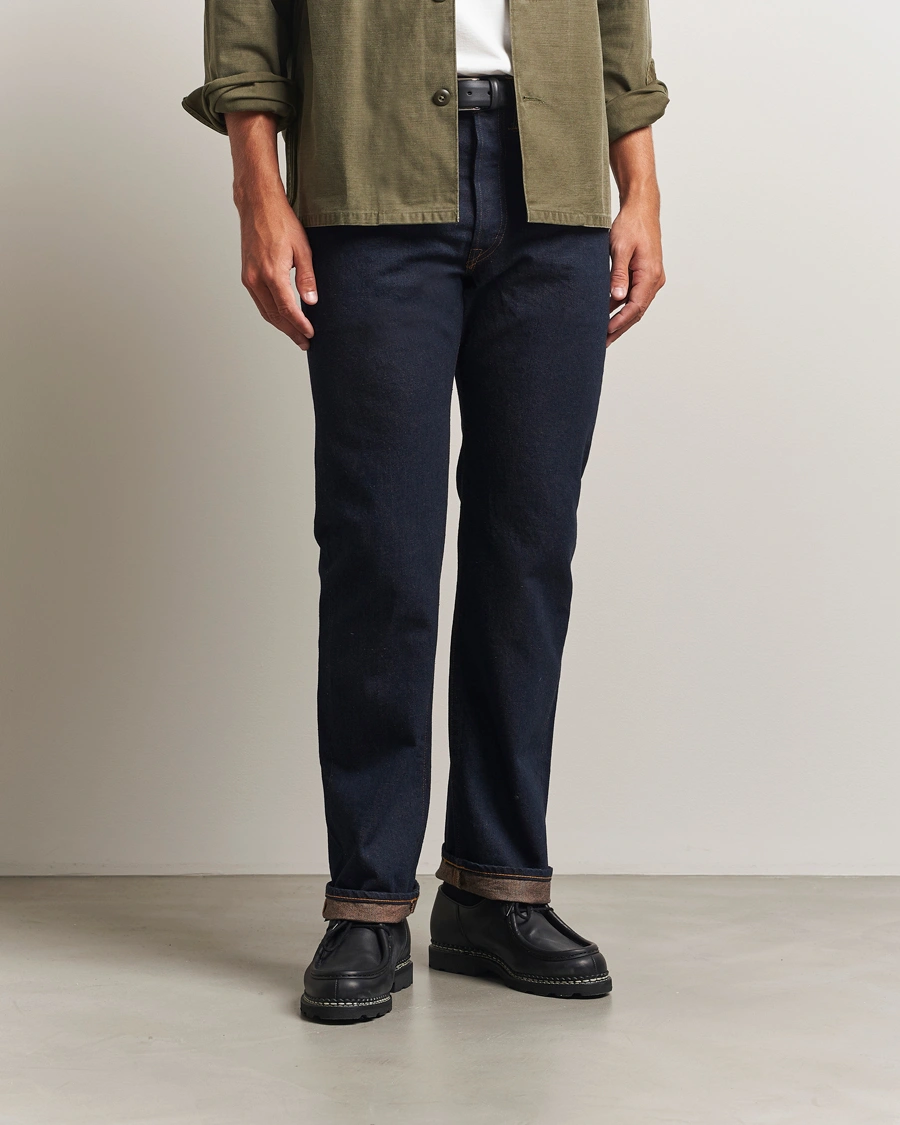 Homme | Jeans | RRL | Straight Leg 5-Pocket Denim Once Washed