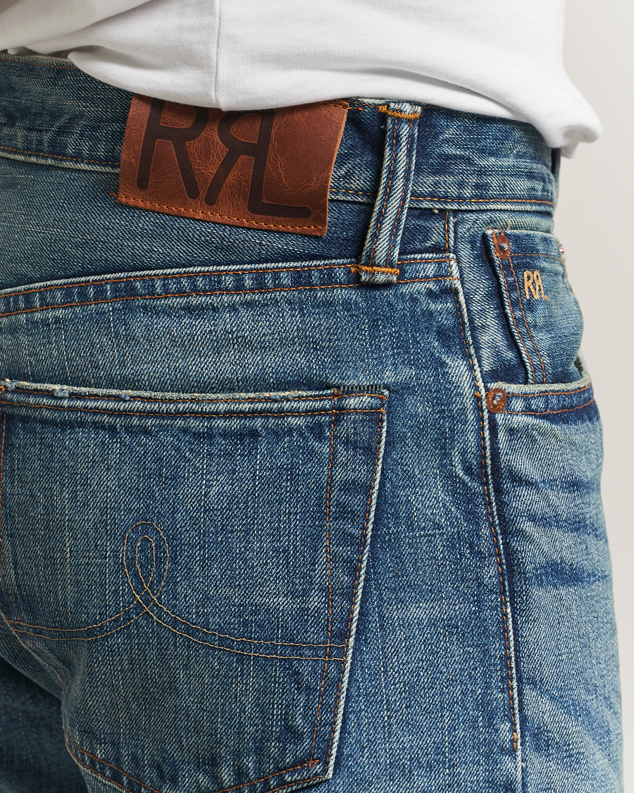 Homme | Jeans | RRL | Straight Leg 5-Pocket Denim Hillsview Wash