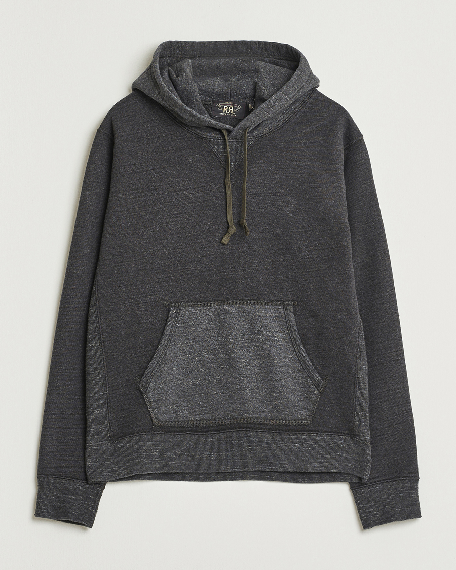 Homme | Pulls Et Tricots | RRL | Two Tone Hooded Sweatshirt Charcoal