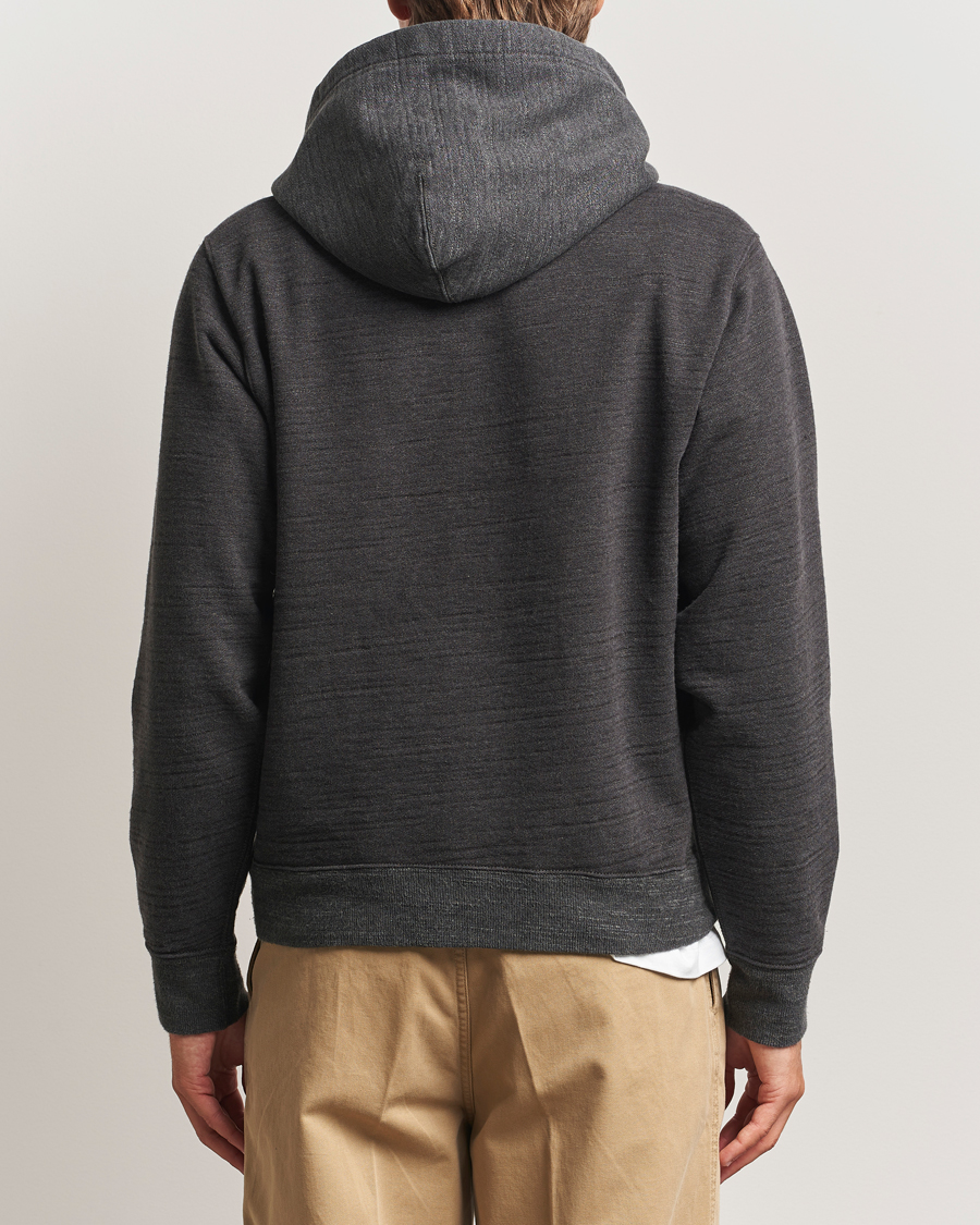 Homme | Pulls Et Tricots | RRL | Two Tone Hooded Sweatshirt Charcoal