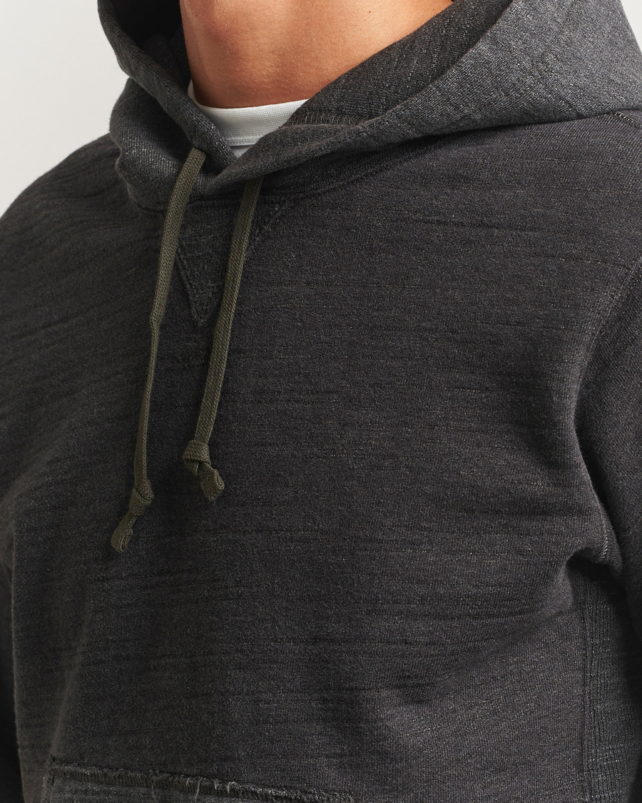 Homme | Pulls Et Tricots | RRL | Two Tone Hooded Sweatshirt Charcoal