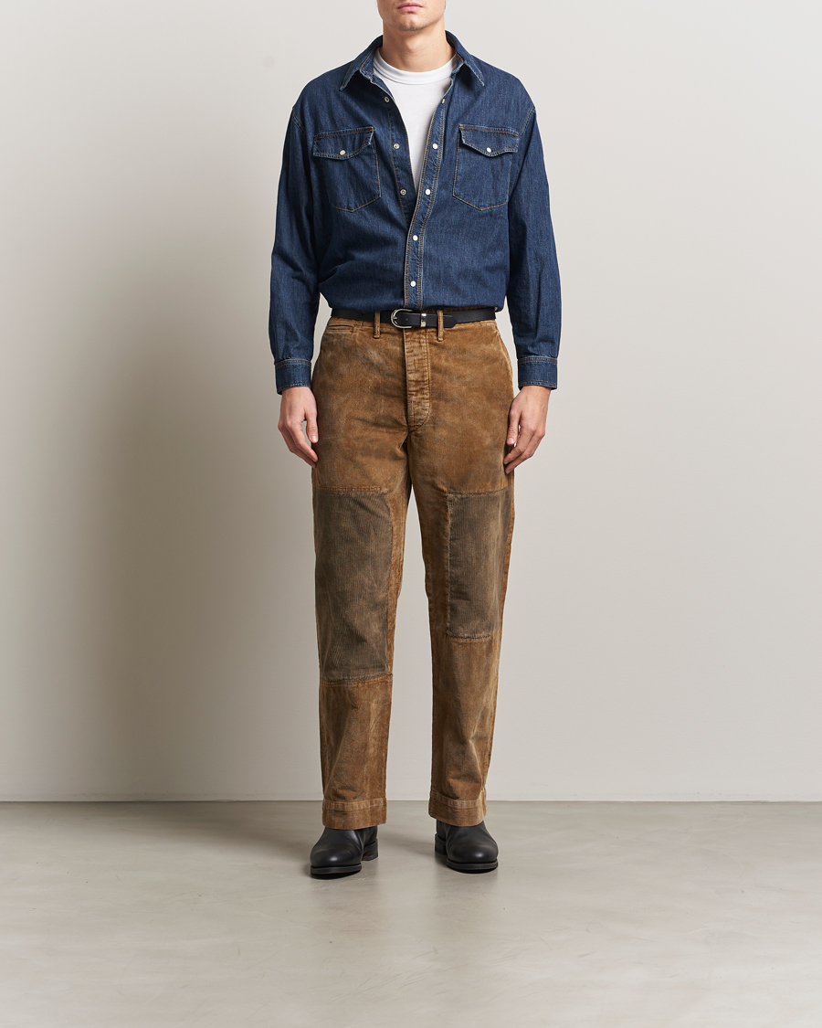 Homme | Pantalons | RRL | Repaired Field Chino Faded Tan