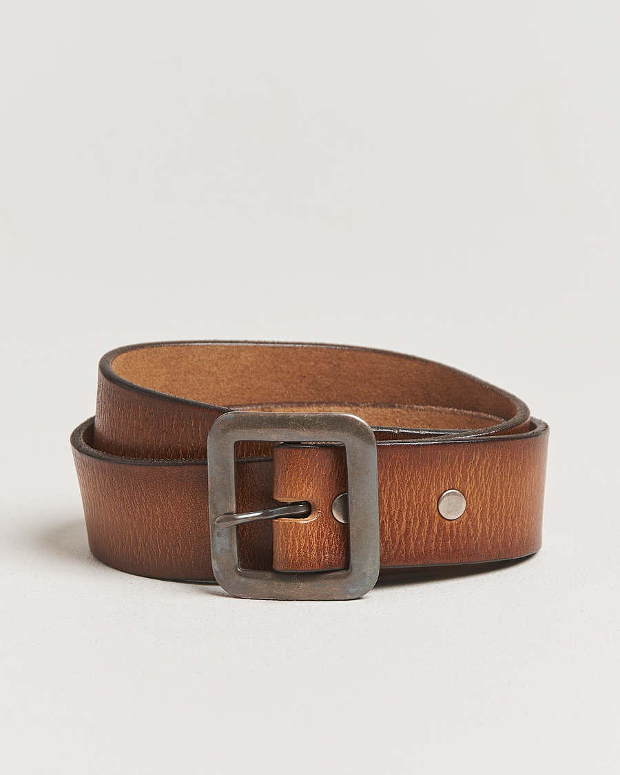 Homme | RRL Burling Belt Mid Brown | RRL | Burling Belt Mid Brown