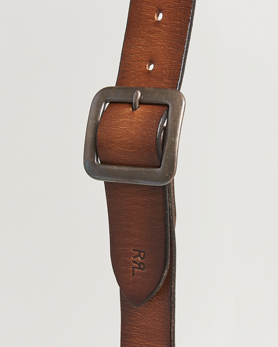 Homme | RRL Burling Belt Mid Brown | RRL | Burling Belt Mid Brown