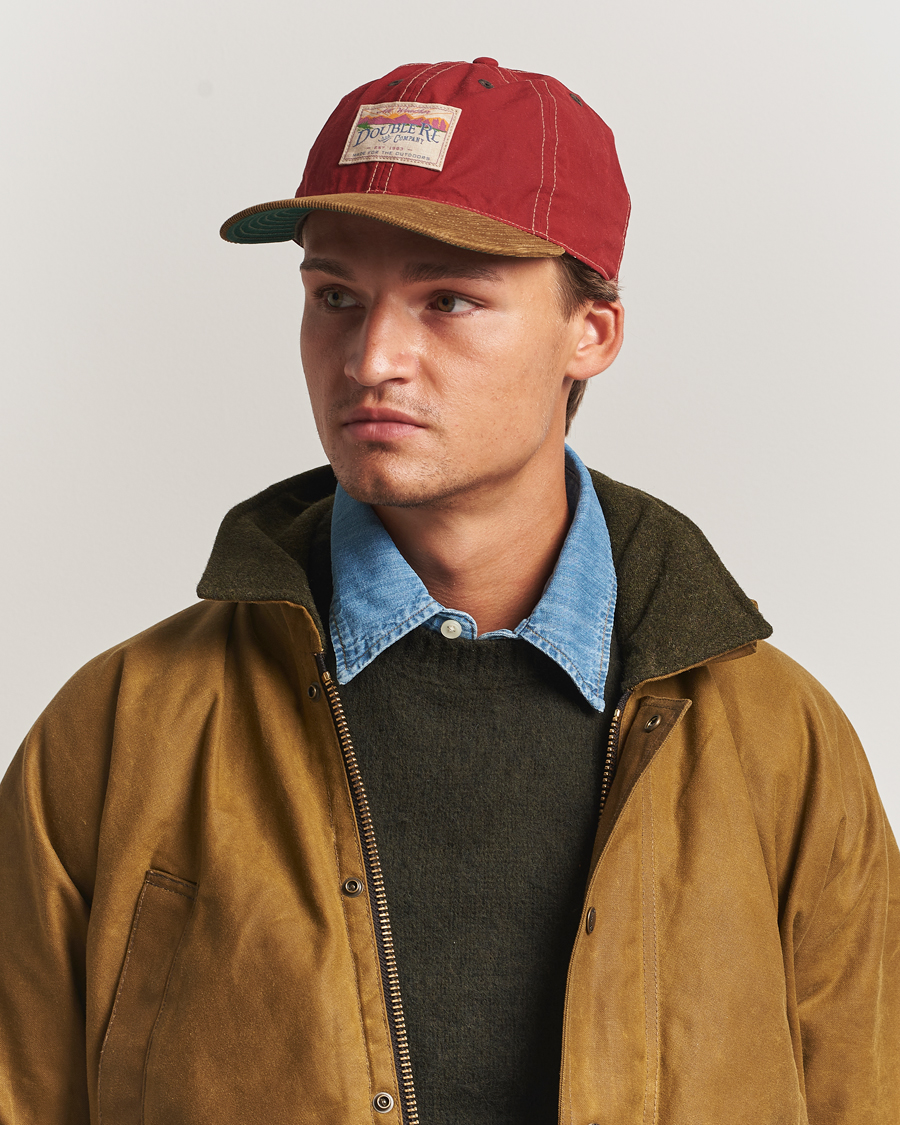 Homme | RRL Sportsman Cap Vintage Red | RRL | Sportsman Cap Vintage Red