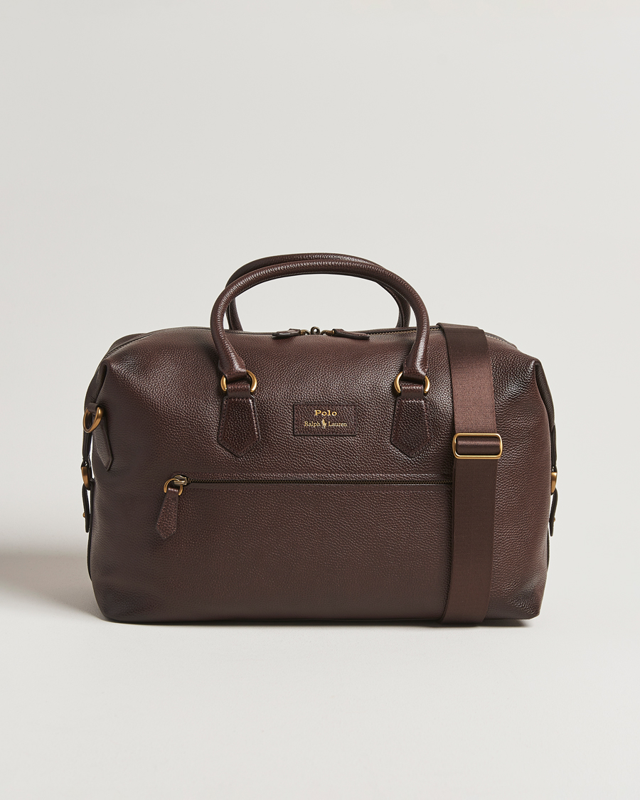 Homme | Sacs | Polo Ralph Lauren | Polo Ralph LaurenPebble Leather Duffle BagDark Brown