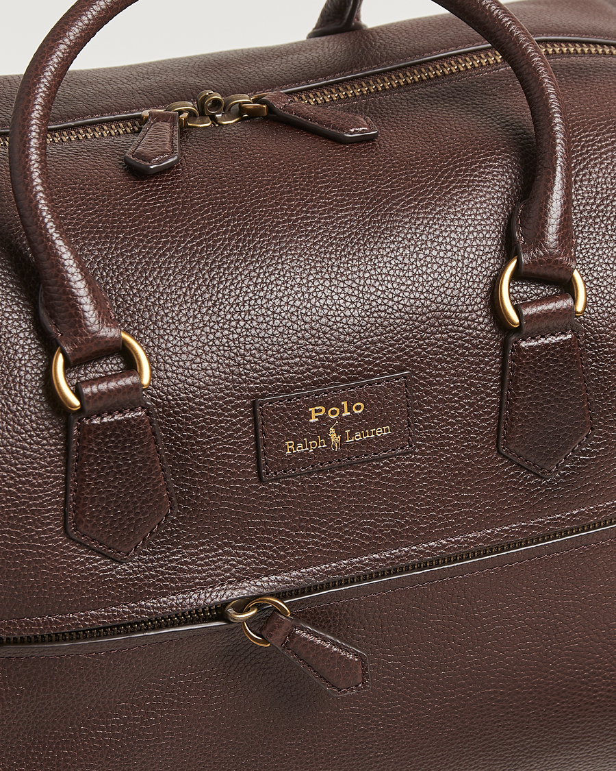 Homme | Sacs | Polo Ralph Lauren | Polo Ralph LaurenPebble Leather Duffle BagDark Brown