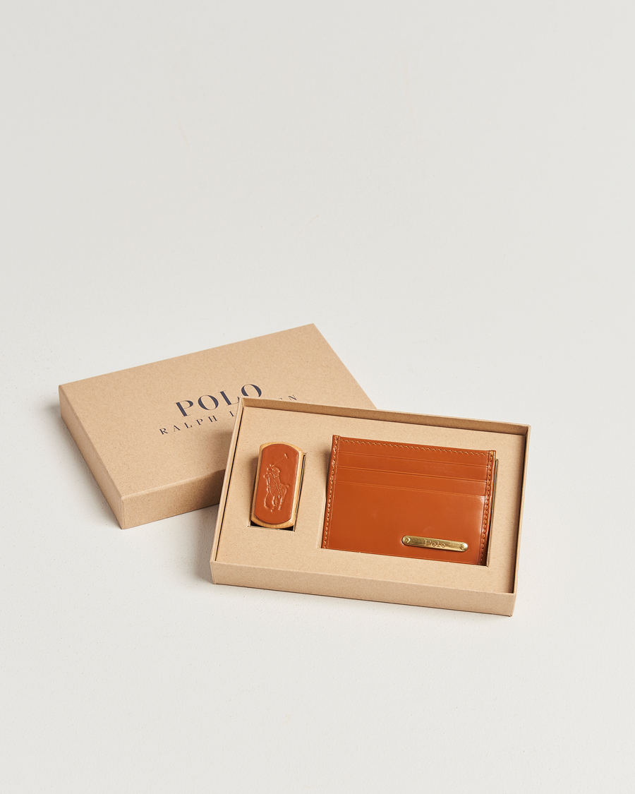 Homme | Portefeuilles | Polo Ralph Lauren | Bridle Leather Card Case Tan