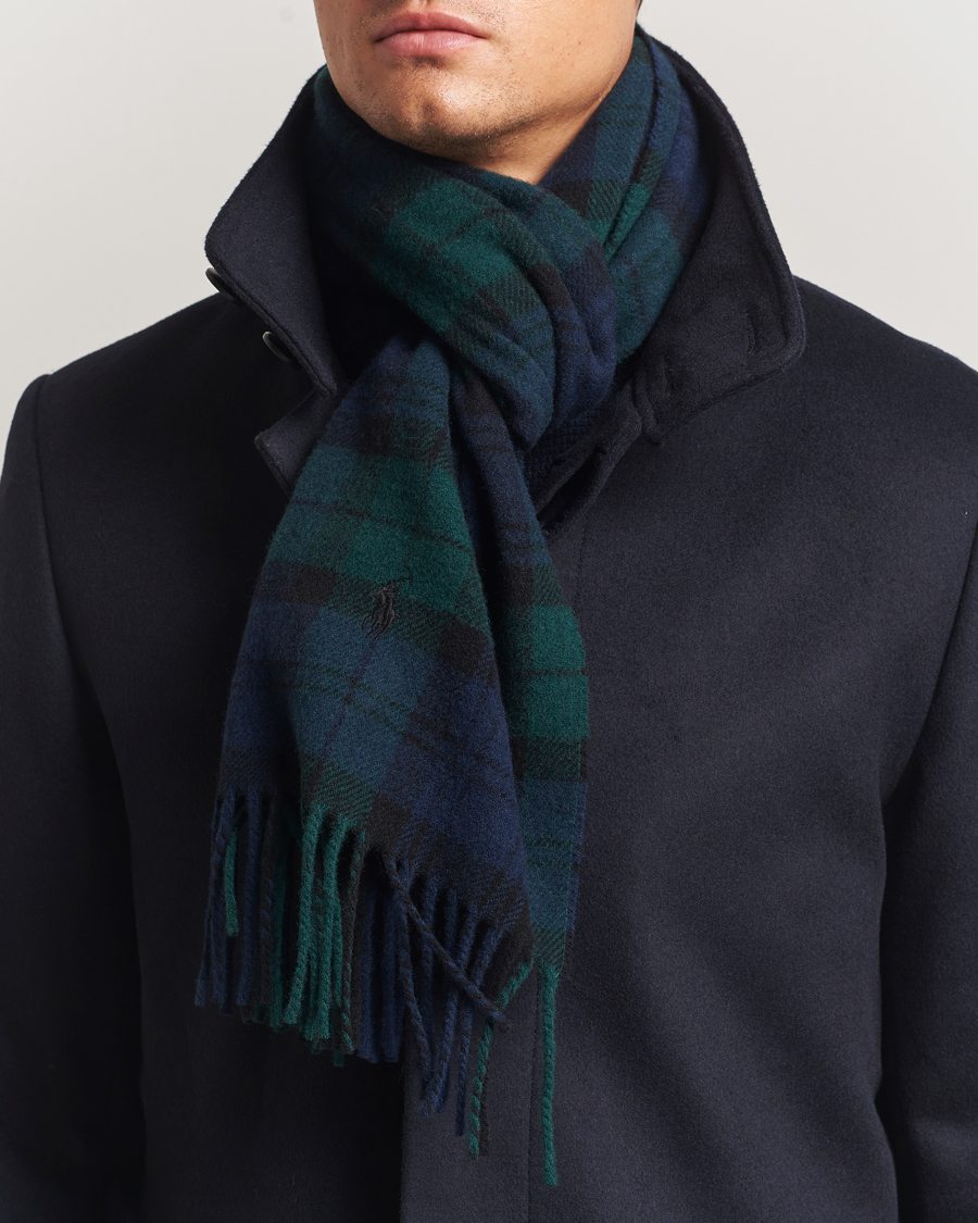 Homme | Polo Ralph Lauren Classic Wool Scarf Blackwatch | Polo Ralph Lauren | Classic Wool Scarf Blackwatch