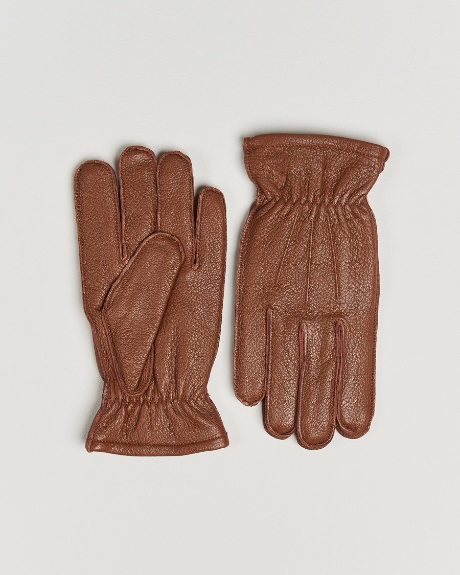 Homme | Gants | Polo Ralph Lauren | Full Grain Leather Gloves Caramel