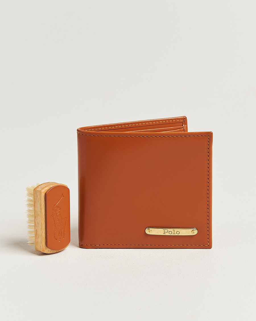 Homme | Portefeuilles | Polo Ralph Lauren | Bridle Leather Wallet Tan