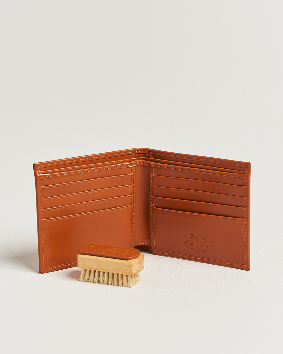 Homme | Portefeuilles | Polo Ralph Lauren | Bridle Leather Wallet Tan