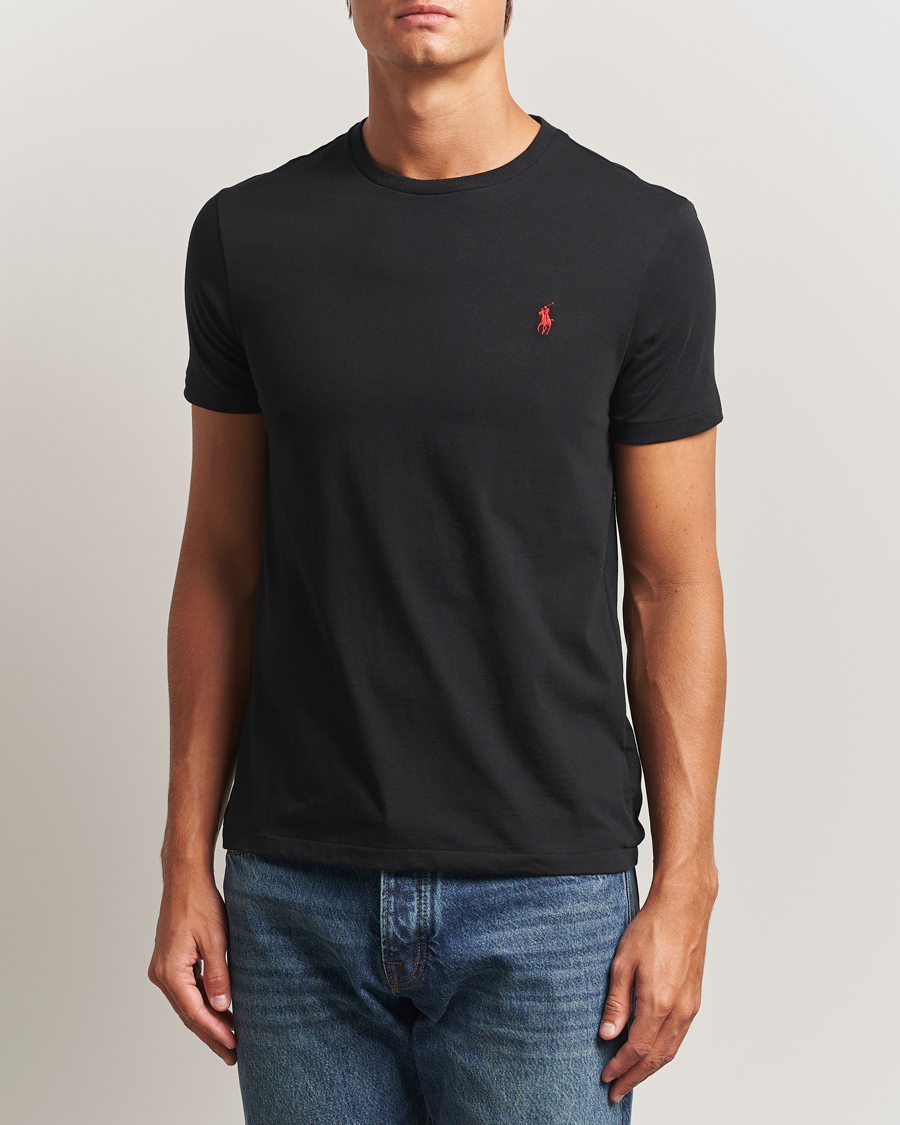 Homme | T-shirts | Polo Ralph Lauren | 2-Pack Crew Neck T-Shirt Black