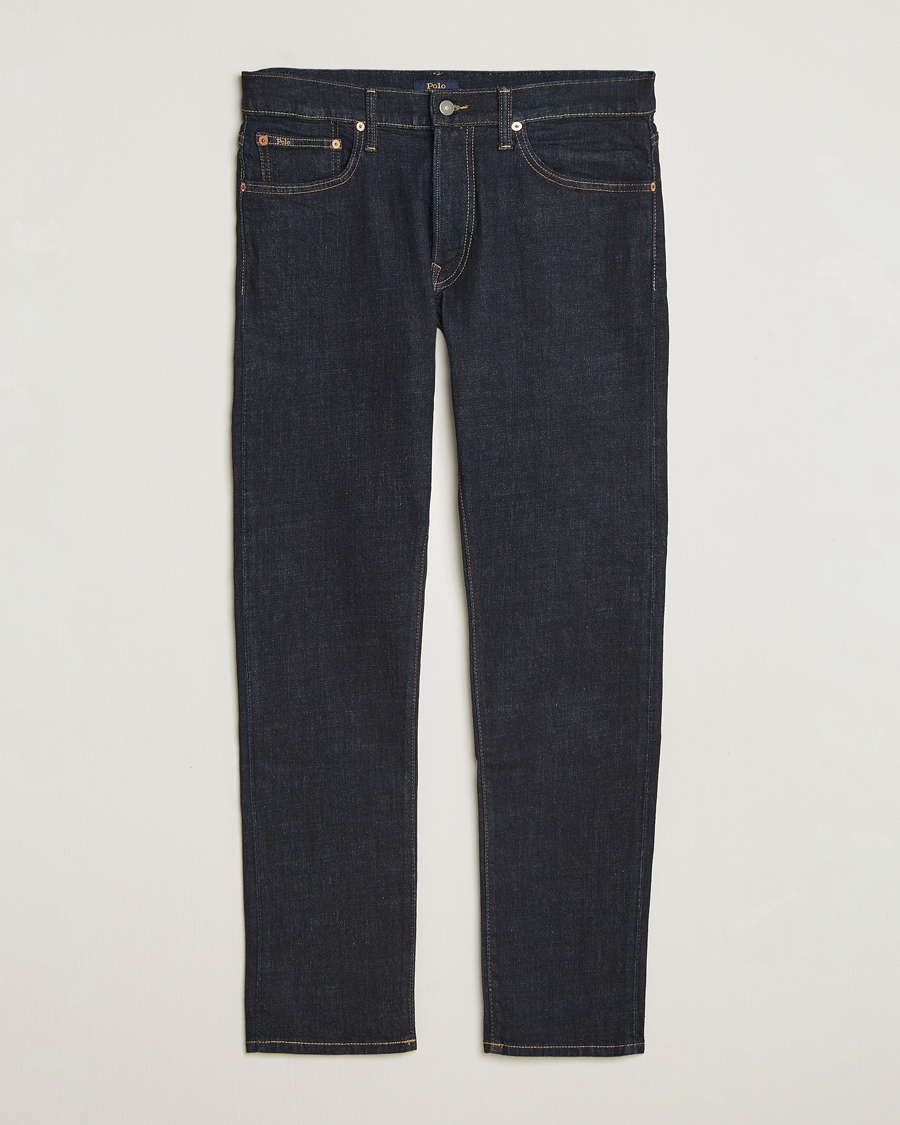 Homme | Jeans | Polo Ralph Lauren | Parkside Rinse Stretch Straight Jeans Dark Blue