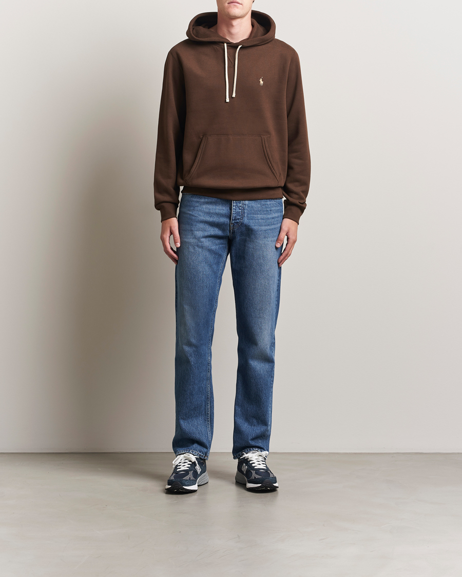 Homme | Pulls Et Tricots | Polo Ralph Lauren | RL Fleece Hoodie Nutmeg Brown