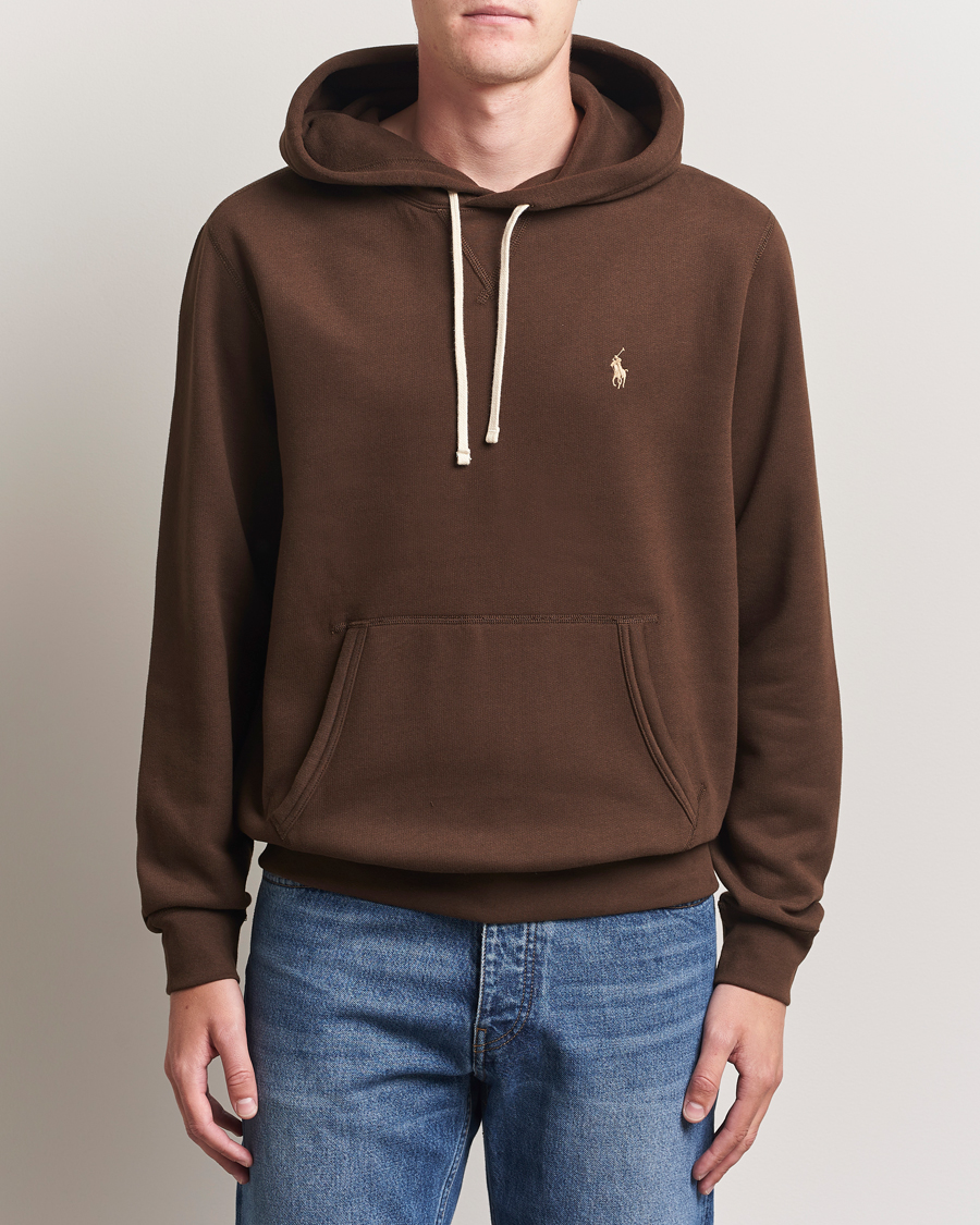 Homme | Pulls Et Tricots | Polo Ralph Lauren | RL Fleece Hoodie Nutmeg Brown