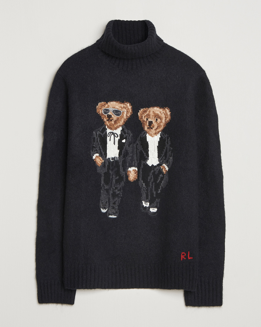 Homme | Pulls Et Tricots | Polo Ralph Lauren | Ralph n Ricky Alpaca Polo Polo Black