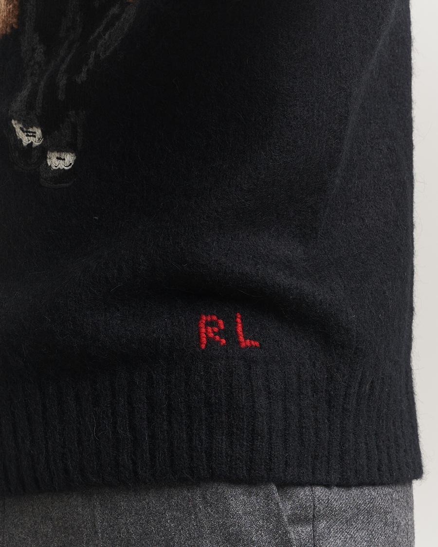Homme | Pulls Et Tricots | Polo Ralph Lauren | Ralph n Ricky Alpaca Polo Polo Black