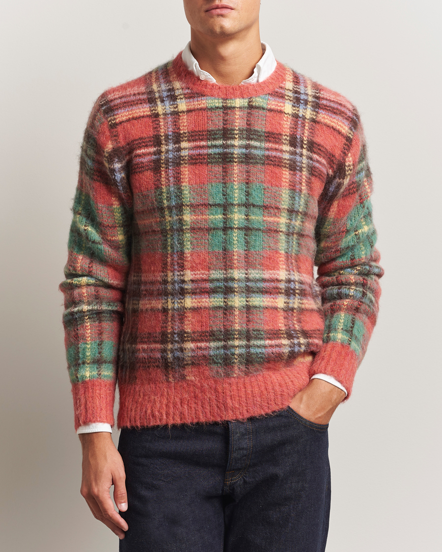 Homme | Pulls Et Tricots | Polo Ralph Lauren | Checked Wool Sweater Red Combo