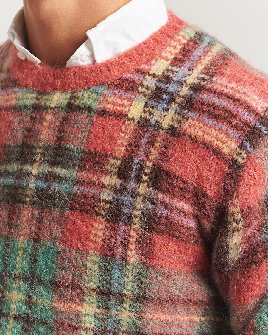 Homme | Pulls Et Tricots | Polo Ralph Lauren | Checked Wool Sweater Red Combo