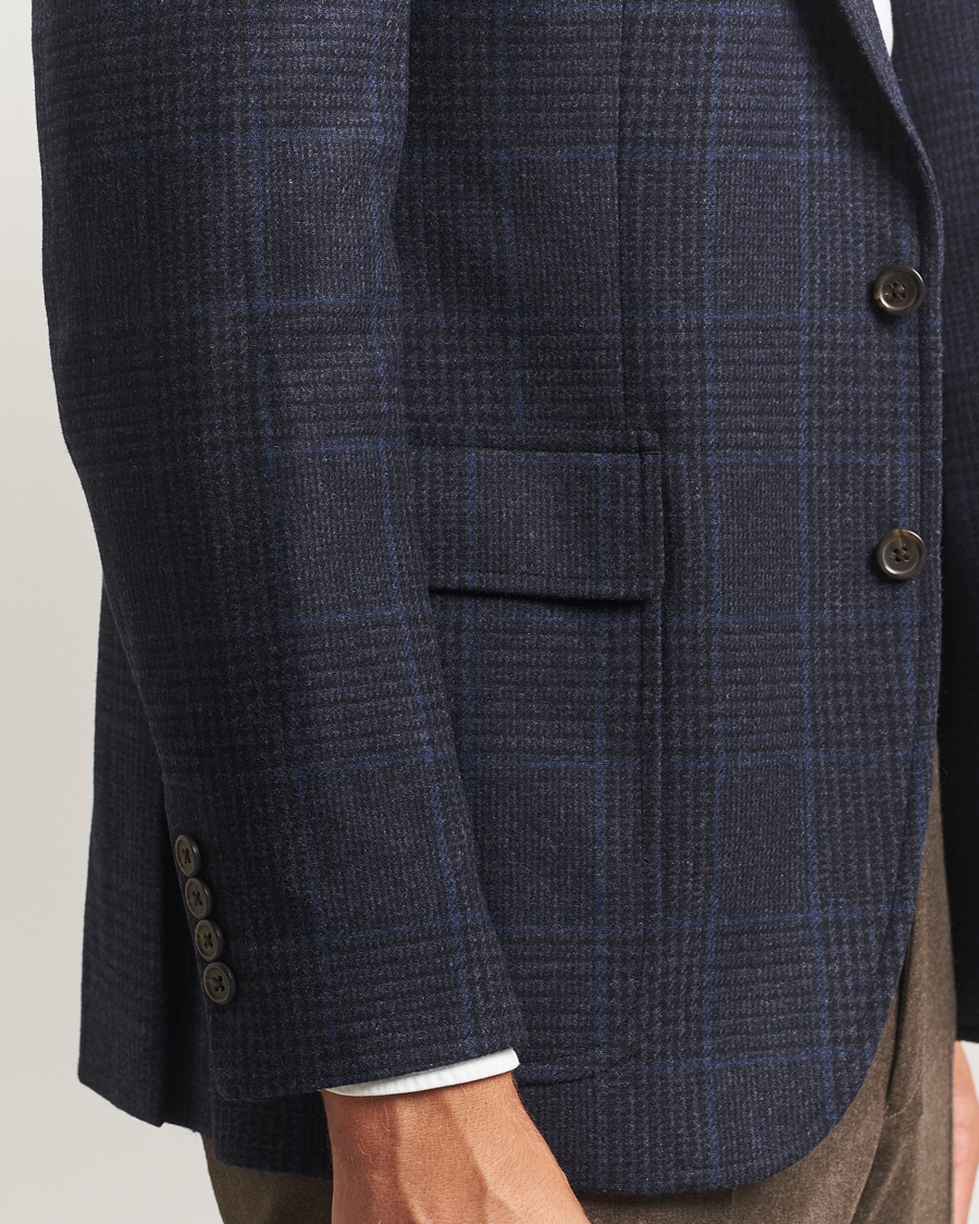 Homme | Blazers | Polo Ralph Lauren | Single Breasted Glenplaid Sportcoat Navy Multi
