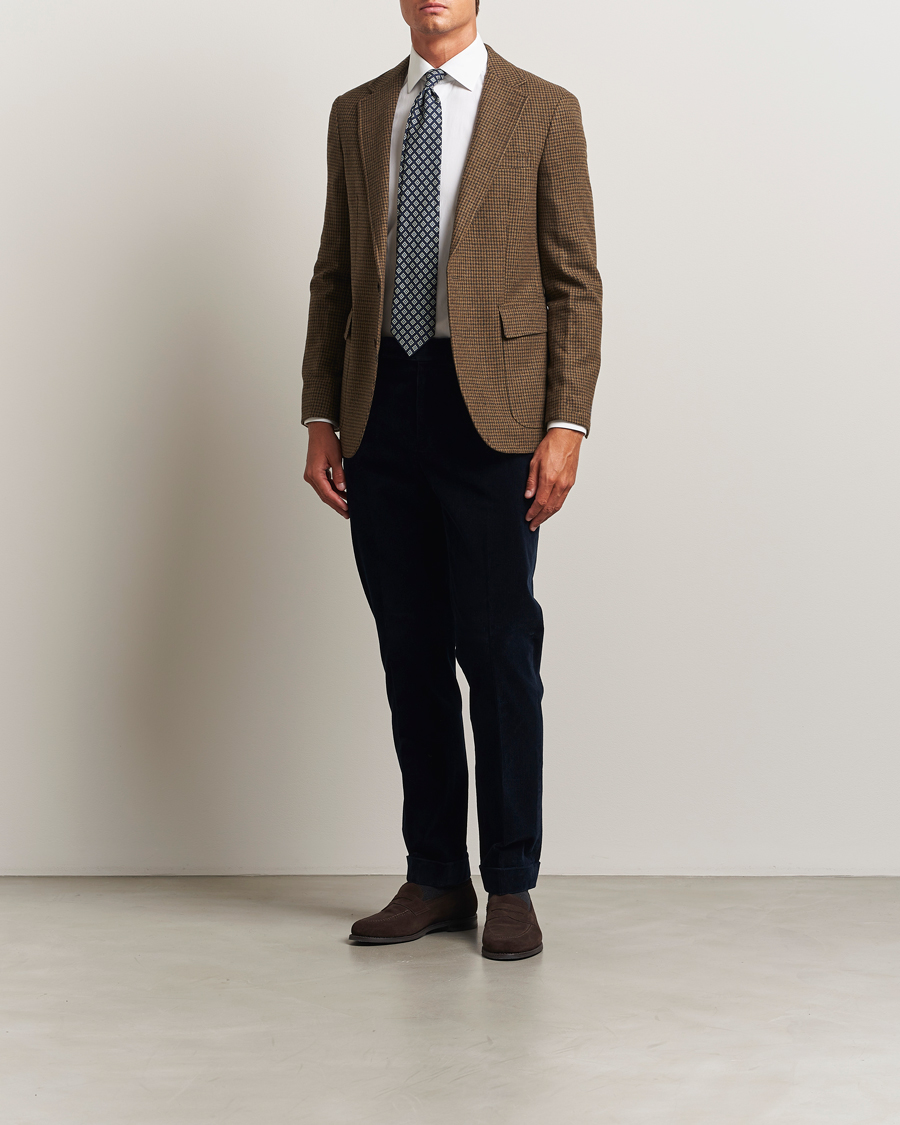 Homme | Blazers | Polo Ralph Lauren | Single Breasted Guncheck Sportcoat Olive