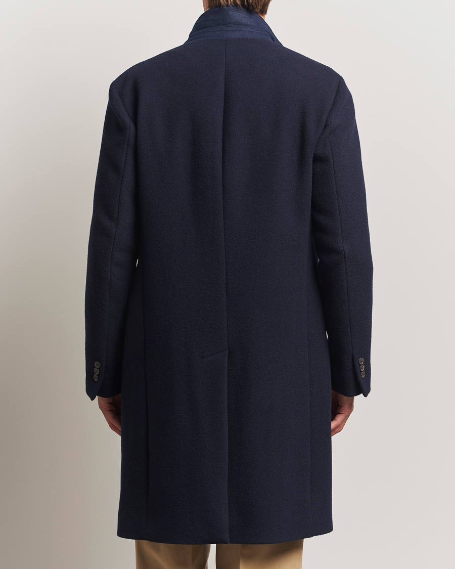 Homme | Manteaux Et Vestes | Polo Ralph Lauren | Single Breasted Melton Coat Navy
